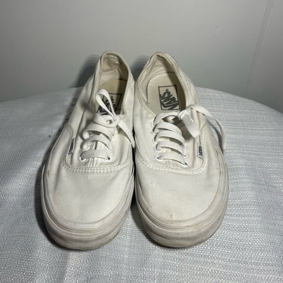 Vans Unisex 507452 White Casual Shoes Sneakers Men’s 7 Women’s 8.5 Low Profile - Picture 3 of 7